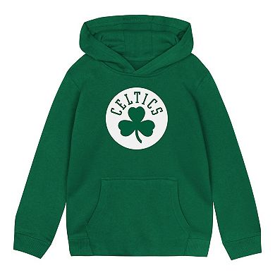 Toddler Outerstuff Kelly Green Boston Celtics Primary Logo Hoodie
