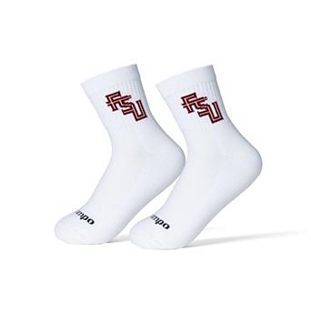 Unisex Del Campo White Florida State Seminoles Quarter-Length Socks