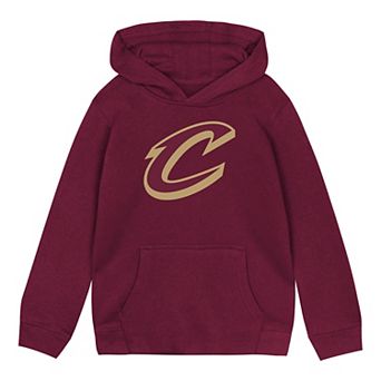 Toddler Outerstuff Wine Cleveland Cavaliers Primary Logo Hoodie