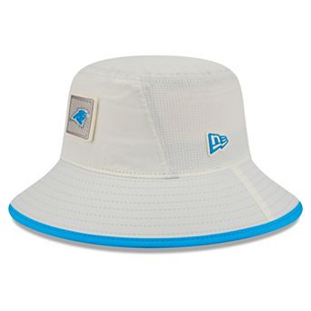 Men's New Era Cream Carolina Panthers 2026 NFL Training Camp Sport Bucket Hat