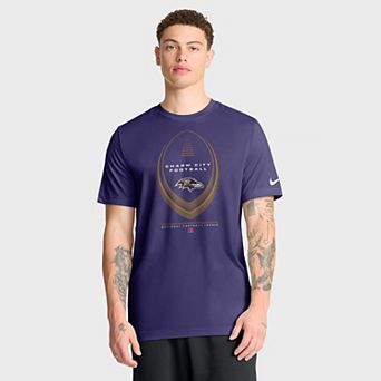Men's Nike Purple Baltimore Ravens Legend Icon Dri-FIT T-Shirt