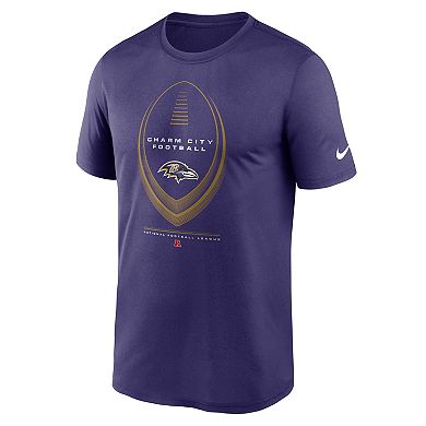 Men's Nike Purple Baltimore Ravens Legend Icon Dri-FIT T-Shirt