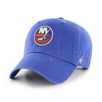 Men's '47 Royal New York Islanders Logo Clean Up Adjustable Hat