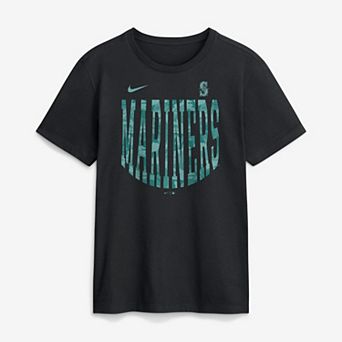 Men's Nike Black Seattle Mariners Camo Velocity Victor T-Shirt