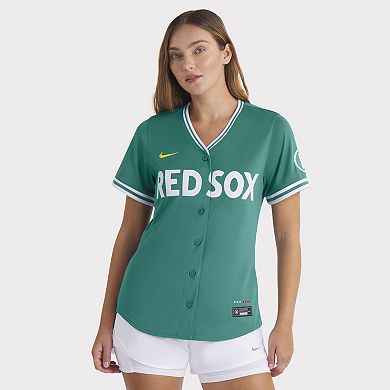 Women's Nike Green Boston Red Sox 2025 City Connect Limited Jersey