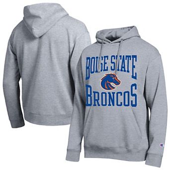 Men's Champion Heather Gray Boise State Broncos Team Hoodie