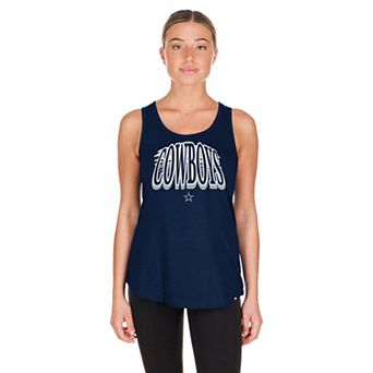 Women's New Era Navy Dallas Cowboys Summer Tank Top
