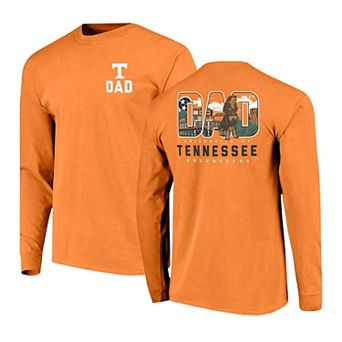 Men's Tennessee Orange Tennessee Volunteers Father's Day Campus Drawing Long Sleeve T-Shirt