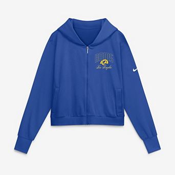 Women's Nike Royal Los Angeles Rams Primetime Full-Zip Hoodie