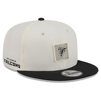 Men's New Era Cream/Black Atlanta Falcons 2026 NFL Training Camp 9FIFTY Snapback Hat