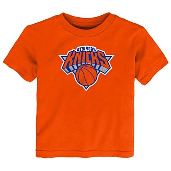 Infant Outerstuff Orange New York Knicks Primary Logo T-Shirt