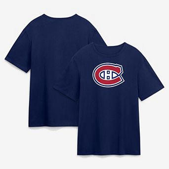 Men's Fanatics Navy Montreal Canadiens Essential Legacy T-Shirt