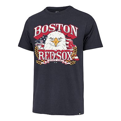 Men's '47 Navy Boston Red Sox Americana Eagle T-Shirt