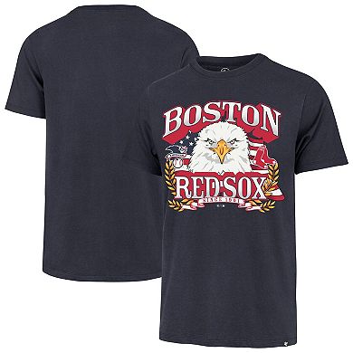 Men's '47 Navy Boston Red Sox Americana Eagle T-Shirt