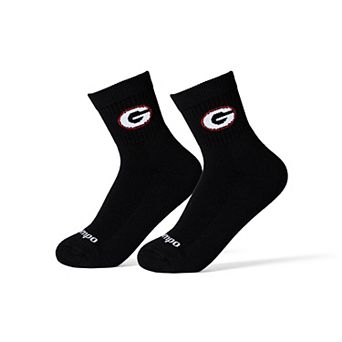Unisex Del Campo Black Georgia Bulldogs Quarter-Length Socks
