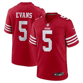 Youth Nike Mike Evans Scarlet San Francisco 49ers Game Jersey