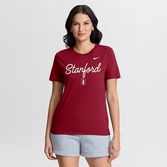 Women's Nike Cardinal Stanford Cardinal Script Mantra Logo T-Shirt