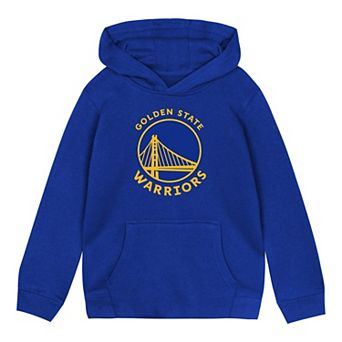 Toddler Outerstuff Royal Golden State Warriors Primary Logo Hoodie