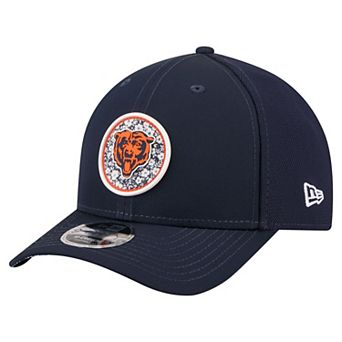 Men's New Era Navy Chicago Bears Floral 9FORTY M-Crown Trucker Adjustable Hat