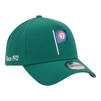 Men's New Era Green Texas Rangers Pin Seeker 9FORTY A-Frame Adjustable Hat