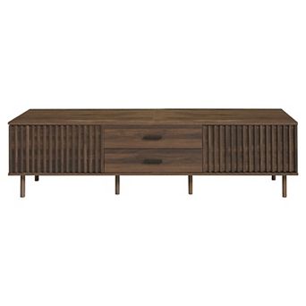 Merax Modern TV Stand for TVs up to 80", Media Entertainment Center with Ample Storage