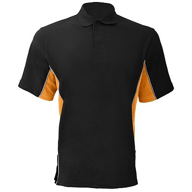 Gamegear® Mens Track Pique Short Sleeve Polo Shirt Top