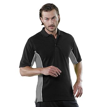 Gamegear® Mens Track Pique Short Sleeve Polo Shirt Top