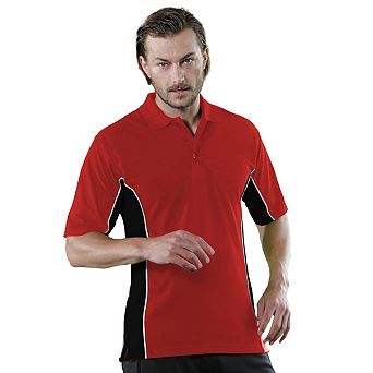 Gamegear® Mens Track Pique Short Sleeve Polo Shirt Top