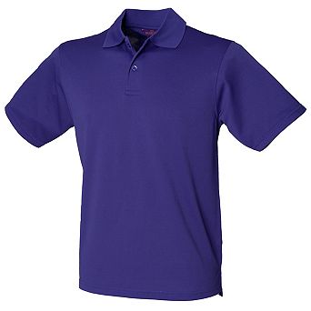 Henbury Mens Coolplus® Pique Polo Shirt