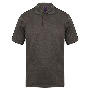 Henbury Mens Coolplus® Pique Polo Shirt