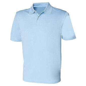 Henbury Mens Coolplus® Pique Polo Shirt
