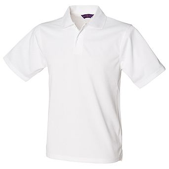 Henbury Mens Coolplus® Pique Polo Shirt