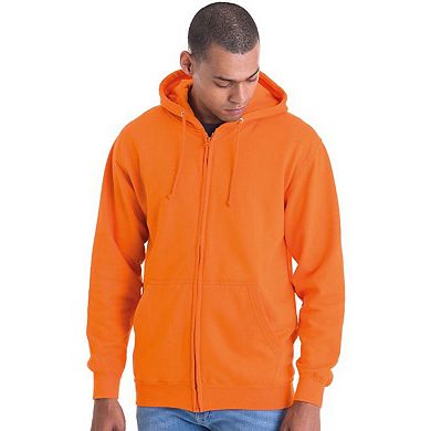 Awdis Plain Mens Hooded Full Zip Hoodie / Zoodie
