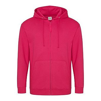 Awdis Plain Mens Hooded Full Zip Hoodie / Zoodie