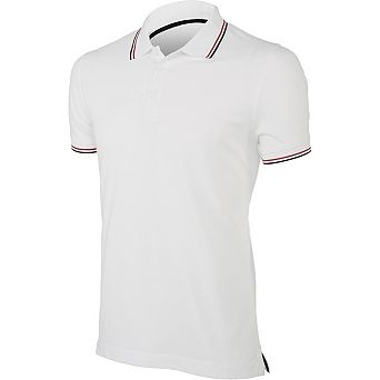 Kariban Mens Contrast Short Sleeve Polo Shirt