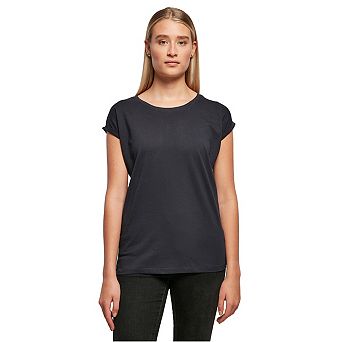 Build Your Brand Womens/Ladies Extended Shoulder T-Shirt