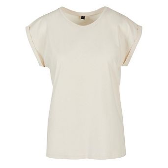 Build Your Brand Womens/Ladies Extended Shoulder T-Shirt