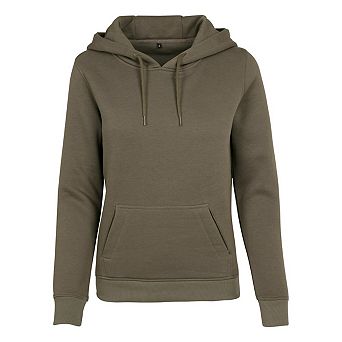 Build Your Brand Womens Heavy Hoody/Sweatshirt