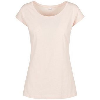 Build Your Brand Womens/Ladies Wide Neck T-Shirt
