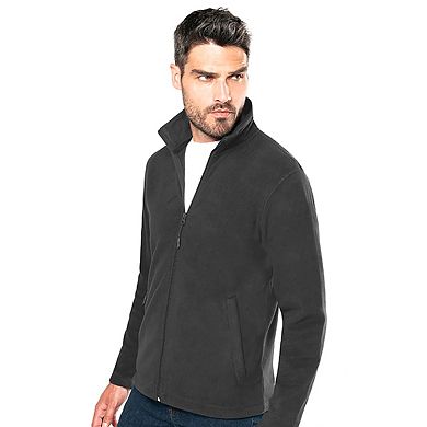 Kariban Mens Falco Full Zip Anti Pill Fleece Jacket