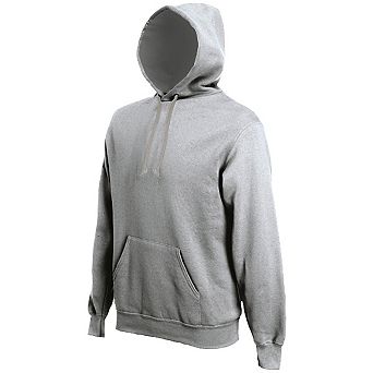 Kariban Mens Heavy Contrast Hooded Sweatshirt / Hoodie