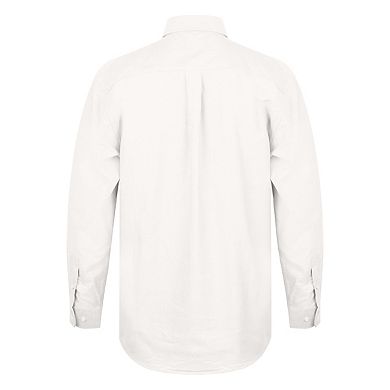 Henbury Mens Long Sleeve Classic Oxford Work Shirt
