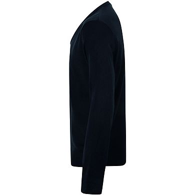 Henbury Mens 12 Gauge Fine Knit V-Neck Jumper / Sweatshirt