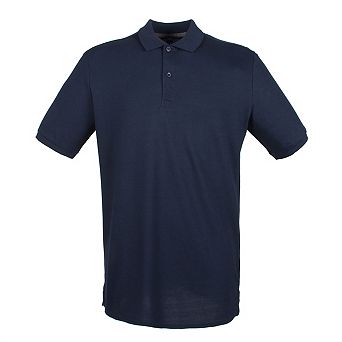 Henbury Mens Modern Fit Cotton Pique Polo Shirt