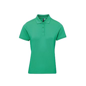 Premier Womens/Ladies Coolchecker Plus Piqu Polo With CoolPlus