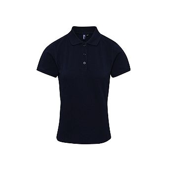 Premier Womens/Ladies Coolchecker Plus Piqu Polo With CoolPlus
