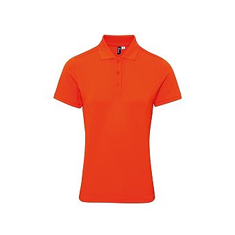 Premier Womens/Ladies Coolchecker Plus Piqu Polo With CoolPlus