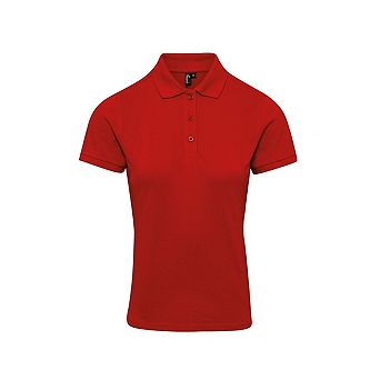 Premier Womens/Ladies Coolchecker Plus Piqu Polo With CoolPlus