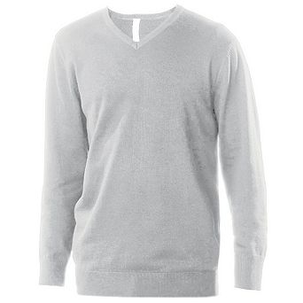 Kariban Mens Cotton Acrylic V Neck Sweater