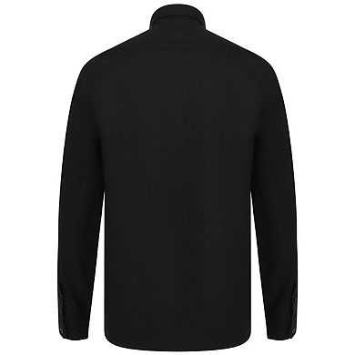 Henbury Mens Modern Long Sleeve Oxford Shirt